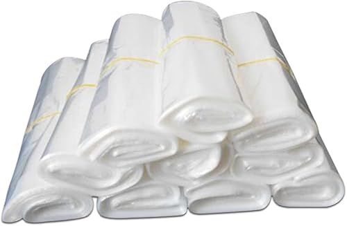 WACCOMT Pack 100 Stück Schrumpffolie Taschen Klare POF Heißsiegel Schrumpffolie Taschen zum Verpacken von Schuhen Seife Kunst Kerzen Hausgemachte DIY Handwerk Geschenke (9x13cm (3.5x5.1inch))