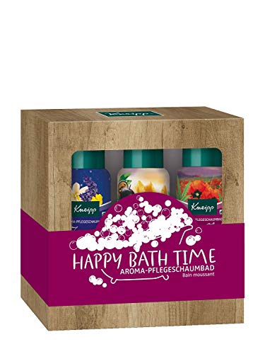 Kneipp Happy Bath Time Schaumbad Geschenkpackung, 3 x 100ml