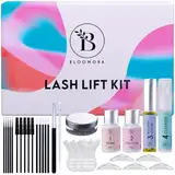 Wimpernlifting Set, Lash Lifting Set Hält 6-8 Wochen, 15 Anwendungen, DIY Wimpernwelle Set, Wimpern Lifting Set, Lash Lift Kit, Lash Lift Set mit Anleitung