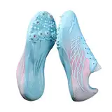 Leichtathletik Spikes Schuhe Test Kinder Herren Damen,Track Spike Running Sprintschuhe 8 Nägel Unisex-Leichtathletikschuhe,rutschfeste Atmungsaktive Jugendsportschuhe mit Spikes und Sprint,35-45 EU