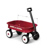 Radio Flyer Toy Wagon, Steel, Red, Small