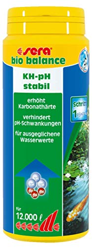 sera pond bio balance 500 ml (550 g) Grundpflegemittel zur sicheren Stabilisierung der Wasserwerte im Teich - verhindert pH-Wert-Schwankungen, Zur sicheren Erhöhung und Stabilisierung von KH & GH