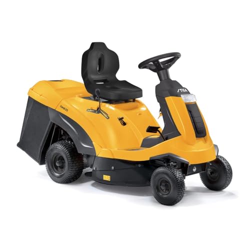 STIGA Combi 372 Aufsitzmäher - 414cc ST 400 Motor, 72 cm Mähdeck, hydrostatisches Getriebe, 170L Grasauffangbehälter, Mulchstopfen im Lieferumfang enthalten