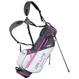 Big Max Dri Lite Seven G Standbag - 2024 Golf Tragebag (Charcoal-Fuchsia-White)