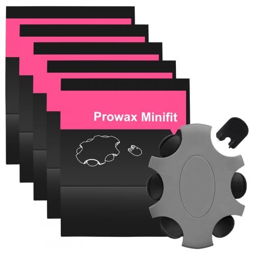 ProWax MiniFit Hörgeräte Cerumenfilter Hörgeräte Wachsschutzfilter, ProWax MiniFit Ersatz-Wachsschutzfilter mit 6 Werkzeugen und 6 Filtern, ProWax MiniFit Filters Hearing Aid Supplies 5 Pack/30 Stück