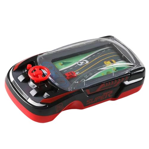 Handheld -Rennspiel, Rennwagen -Spielkonsole - Simulationsabenteuer Fahren Rennwagenspielzeug,Zwei -Spieler -, Fahrsimulator für Kinder