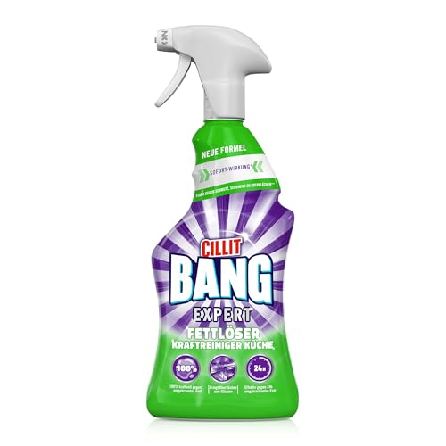 CILLIT BANG Expert Kraftreiniger Universal Fettlöser – Entfernt eingebranntes Fett – 1 x 750 ml