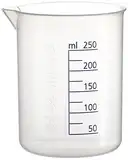 neoLab E-1631 Griffinbecher graduiert, 250 mL,Transparent (Milchig)