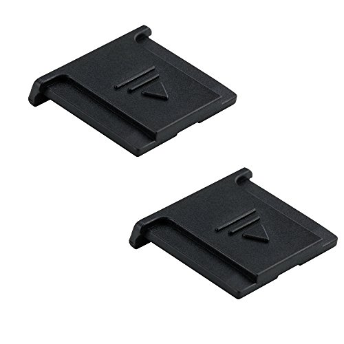 (2 Pack) JJC Blitzschuh Abdeckung für X-S20 XH2 XH2s XH1 XT5 XT4 XT3 XT2 XT1 XE4 X-T50 XT30 XT30II XT20 XT10 X100VI X100V X100F X100S GFX100SII GFX100S GFX100 GFX50S GFX50R XPRO3 XPRO2 XPRO1 Schwarz