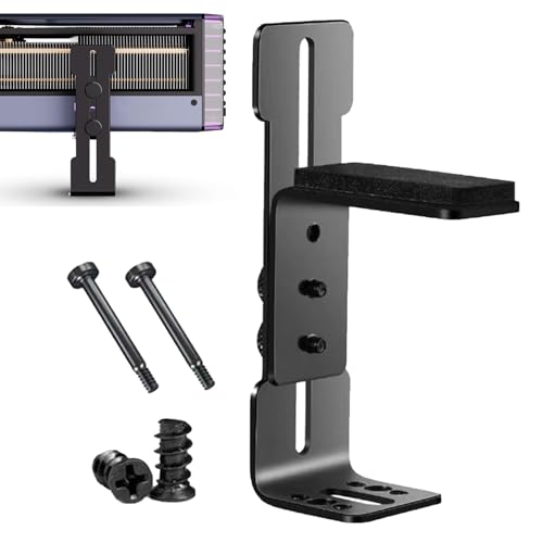 GPU Holder for Desktop PC, GPU Stand for Computers, High-Quality GPU Support Bracket, Graphics Card Stand for PC, Adjustable Graphics Card Bracket, Anti-Warp GPU Support