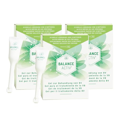 Balance Activ Gel zur Behandlung von BV (bakterielle Vaginose) | Stellt die Natürliche Balance Ihres Körpers wieder her | Behandlung und Linderung | 1 Packung (Pack of 3)