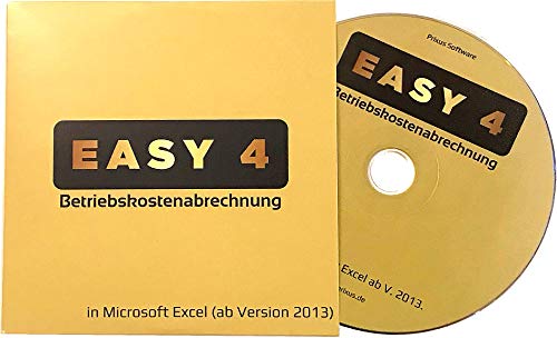 NEU: EASY4 - Die neue Hausverwaltungs- und Betriebskostenabrechnungssoftware, kompatibel mit Excel für alle Abrechnungsjahre