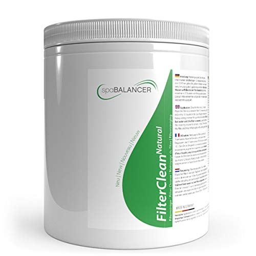 SpaBalancer FilterClean Natural New 950g, umweltfreundlicher Spezialreiniger für Whirlpoolfilter