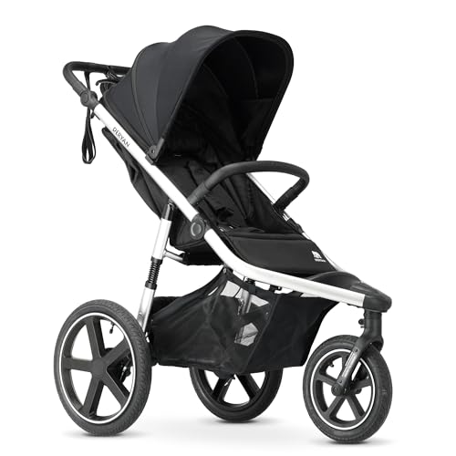 Deryan Bolt Jogger Kombikinderwagen für jedes Gelände - Zusammenklappbarer und tragbarer Buggy - Buggy zum Joggen ab 6 monate - Aluminium