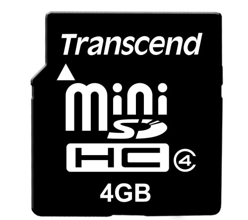 Transcend MiniSD 4GB SDHC Class4