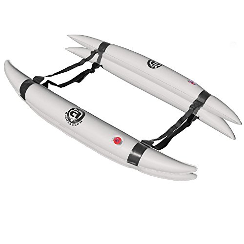 Airhead Ahsup-a006 SUP-Trainingsräder, perfekt für Anfänger, Yoga, Angeln, weiß, Einheitsgröße
