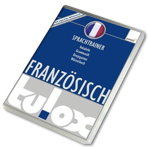 tulox Sprachtrainer Französisch - Vokabeltrainer, Konjugations- und Grammatiktrainer inklusive großem Wörterbuch mit 90.000 fremdsprachlichen vertonten Vokabeln