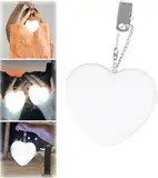 BomKra LED Handtaschenlicht, Handtaschenlicht mit Sensor, Taschenlicht Taschenlampe, Geschenke für Frauen Mütter Freundinnen Kollegen, Geschenk zum Valentinstag (Liebe, 1 Pc)