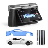 Revopoint MIRACO Plus 3D-Scanner für 3D-Druck, Eigenständiges Handgerät mit Fotogrammetrie, Optischem Zoom, Bis zu 0,02 mm Präzision, Vollfarb-RGB-Kamera für Kleine bis Große Objekte, 32GB
