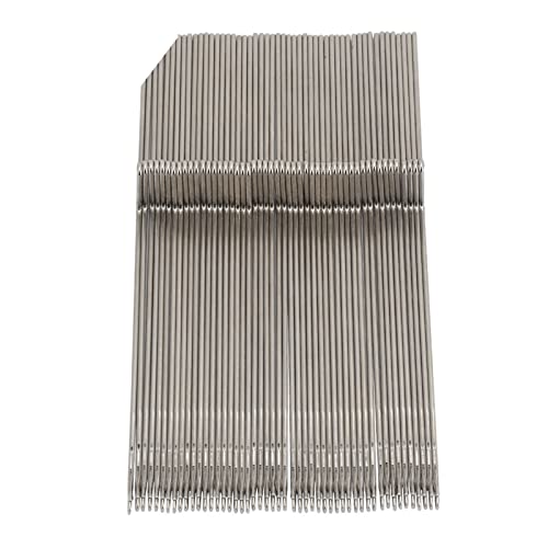 KH868 Strickmaschinennadeln, 50 Pcs Stahlwebwerkzeugzubehör, Großartige Verarbeitung, Passt für Verschiedene Modelle mit KH821, KH831, KH851, KH868, KH860, KH871, KH881 an