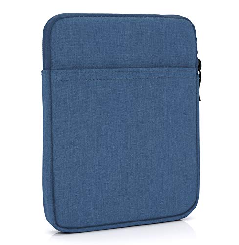 MyGadget Nylon Sleeve Hülle für Tablet bis 6,8 Zoll - Schutzhülle Tasche für Geräte bis 18 x 13,5 cm - z.B. Kindle Paperwhite 11. Generation ab 2021 - Hell Blau