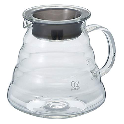 Hario Kaffeekanne, Glas, transparent, 02, 600ml