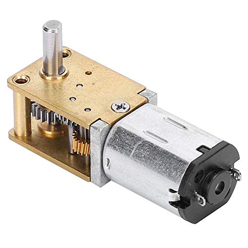 Gear Mikro-Drehzahlminderungsmotor, DC 12V 16RPM Mikro-Geschwindigkeitsreduzierungsmotor, N20 Metall-Zahnradgetriebemotor CW/CCW Mini-Elektromotor miniatur motor für Robotermodell