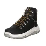 Superfit Jungen SPACE leicht gefütterte Gore-Tex Schneestiefel, SCHWARZ/GRAU/GELB 0000, 40 EU