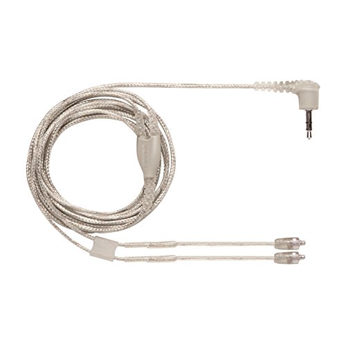 Shure EAC46CLS Ersatzkabel für SE Ohrhörer, 116 cm, Transparent