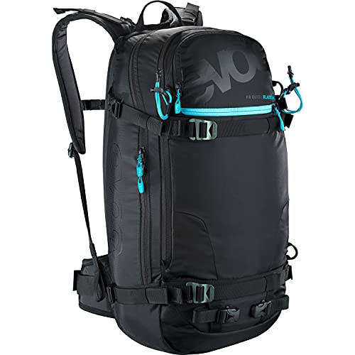 EVOC Unisex-Adult Fr Guide Blackline Protektor Rucksack, Black, 60 x 27 x 22 cm, 30 Liter