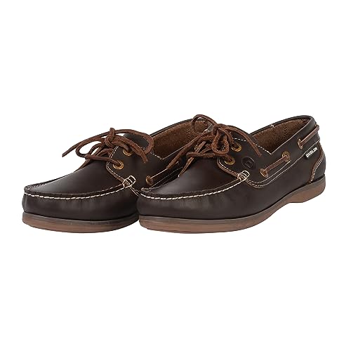 Dublin - Damen Bootsschuhe Wychwood Arena, Leder (37 EU) (Braun)