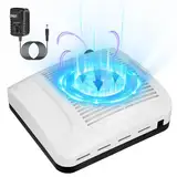 100W Profi Nagelstaubsauger, Elektrischer Staubsauger mit Filter, Einstellbarer Staubabsaugung für Nägel, Desktop Nagelstaubsammler, Nageltisch mit Absaugung für Nageldesign Maniküre und Pediküre
