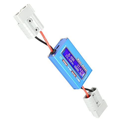 Wattmeter 0-100A 0-60V DC Leistungsanalysator Hochpräzises Watt Volt Ampere-Energiemessgerät-Analysatorwerkzeug