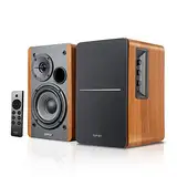 Edifier R1280DBs Aktive Bluetooth Regallautsprecher - Optischer Eingang Aktiv lautsprecher - 2.0 Kabelloser Monitor Lautsprecher - 42W RMS mit Subwoofer Ausgang Bookshelf Hi-Fi Speakers- Holz