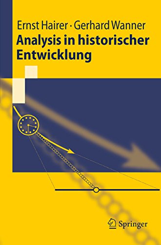 Analysis in historischer Entwicklung (Springer-Lehrbuch)