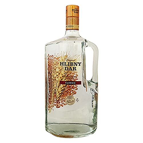 Vodka Hlibny Dar Classic 1,75L Ukrainischer Wodka Chlebnij Dar