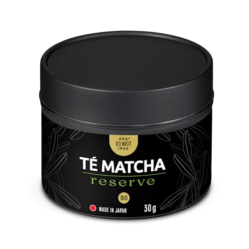 Matcha RESERVE Grade, Japanisches Zertifikat. Bio. 30g – [EcoWassy] Keine Zusatzstoffe, Rein Natürlich. Original Matcha Grüntee - Erste Ernte. Herkunft: Kyoto
