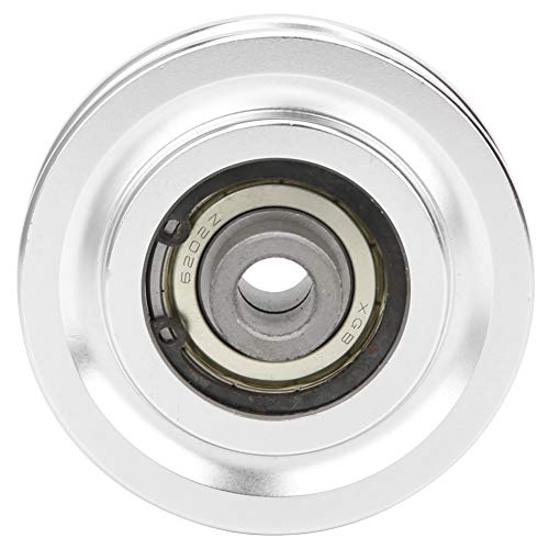 Alomejor Fitness Riemenscheibe 70 80mm Universal Lager Riemenscheibe Rad für Fitnessgeräte Fitnessgeräte Kabelmaschine Verschleißfestes Ersatzteil(70mm)