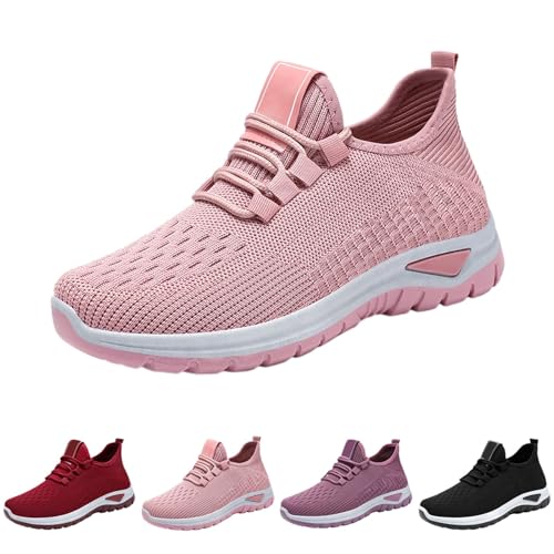 Generisch Slip-On-Sicherheits Sportschuhe Herren Sneaker atmungsaktive Mesh Trainerschuhe weichen Sommerschuhe Bequem Cross-Training Laufschuhe Workout Turnschuhe Athleisure Joggingschuhe