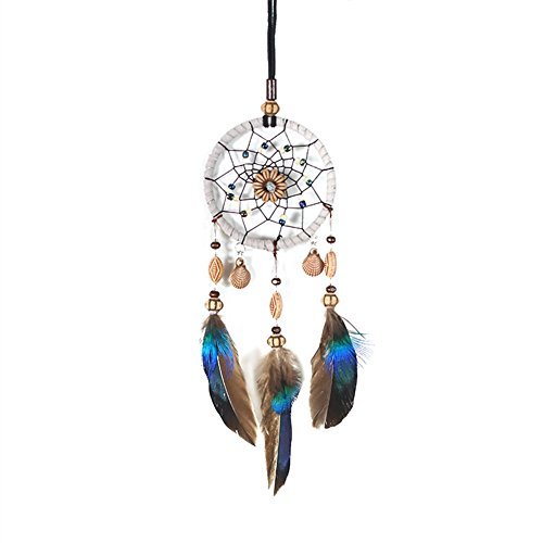 Demiawaking Dreamcatcher Auto Deko Feder Traumfänger handgefertigte American Indian Dream Catchers