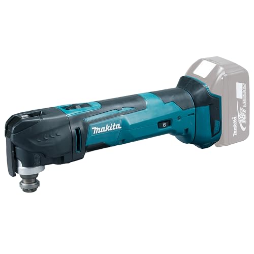 Makita DTM51Z Akku-Multifunk.Werkzeug 18,0 V (ohne Akku, ohne Ladegerät, ohne Zubehör), Blau