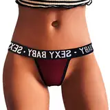 Frauen Sexy Dessous G String Briefs Unterwäsche Höschen T String Thongs Unterwäsche Damen String Sexy Set (L)