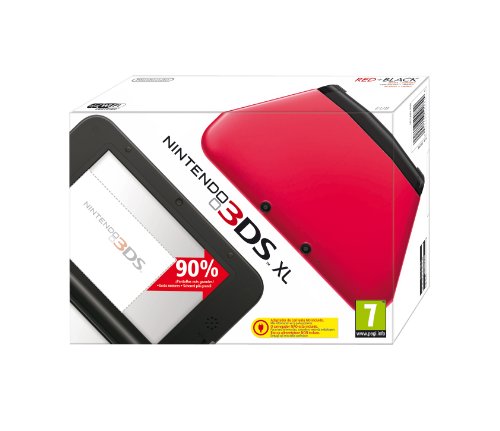 Nintendo 3DS XL rot / schwarz