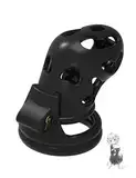 QiKKago Multifunktionale Klassische Schwarze Silikon Outdoor-Extreme-Sport-Fitness-VogelkäFig, Wasserbares Design, SchweißIge Erfahrung -D6