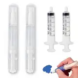 prodbest Ausbesserungsstifte mit Pinselspitze, Befüllbare Pinselstifte zur Reparatur und zum Ausbessern von Wandfarbe Möbeln Tapeten, Touch Up Paint Pen, Korrekturstift nachfüllbar