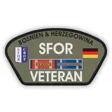 Copytec Veteran Patch SFOR Bundeswehr Bosnien Herzegowina BW Aufnäher #45303