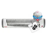 reer EasyHeat Wickeltisch-Wärmestrahler | Wand-Heizstrahler für den Wickeltisch | Wärmelampe fürs Baby | Baby Erstausstattung | 230V/500W | Weiß