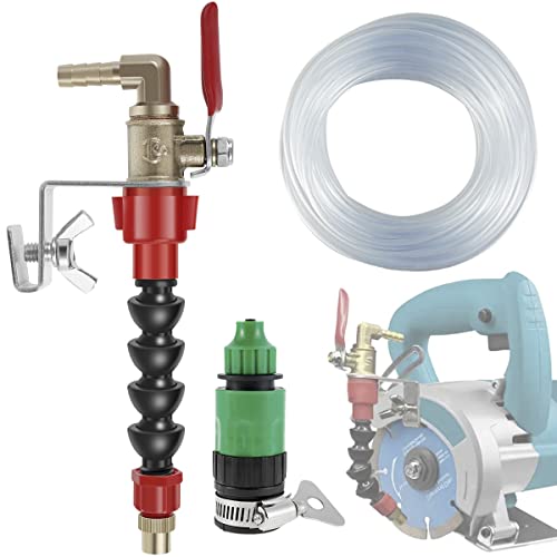3 Stück/Set Staubentferner Wasserspray für Schneidemaschine, Nebelsystem Wasser S Universal Staubentferner Wassersprühsystem Düse, Kühlmittelnebel Staubdicht Gebet zum Schneiden (10 mm)