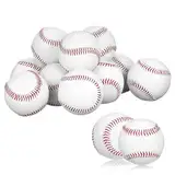 Yardwe 12 Stück Trainingsbälle Trainingsbälle Zum Übungsbälle Für Kinder Baseball Zum Üben Von Baseball Übungsbälle Zum Von Baseball Für Anfänger Gewichtete