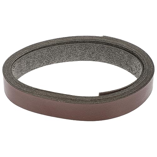 HOMSFOU 1Rolle Lederstreifen Für DIY Kunsthandwerk Hochwertige Lederbänder Für Armbänder Uhrenbänder Halsketten Und Haustierkragen Sicher Und Vielseitig Einsetzbar
